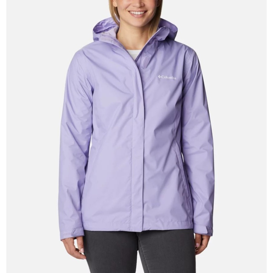 Columbia Sale Frosted Purple Women's Arcadia II Rain Jacket