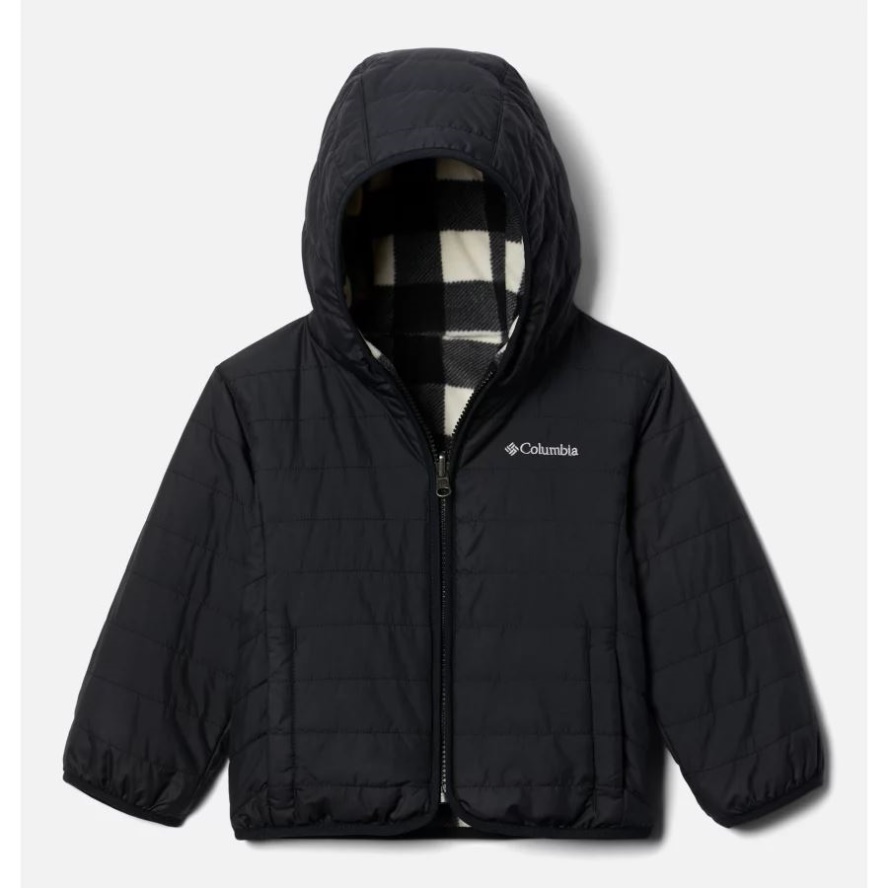 Columbia Sale Geyser/Geyser Trees Toddler Double Trouble Reversible Jacket
