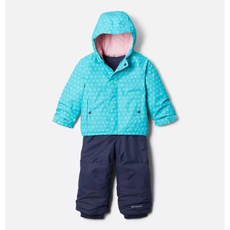 Columbia Sale Geyser Snowdaze Toddler Buga Jacket & Bib Set