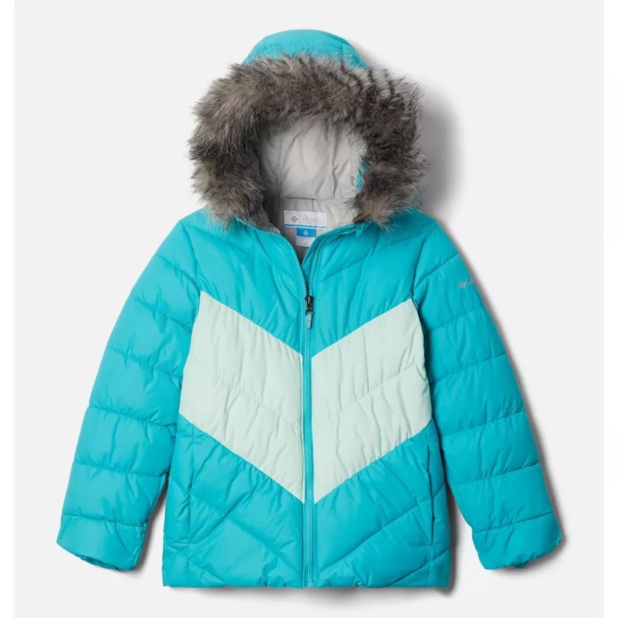 Columbia Sale Girls' Arctic Blast Ski Jacket Geyser/Sea Ice