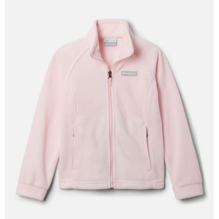 Columbia Sale Girls' Benton Springs Fleece Jacket Satin Pink