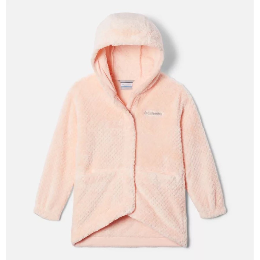 Columbia Sale Girls' Fire Side II Long Sherpa Fleece Jacket Peach Blossom