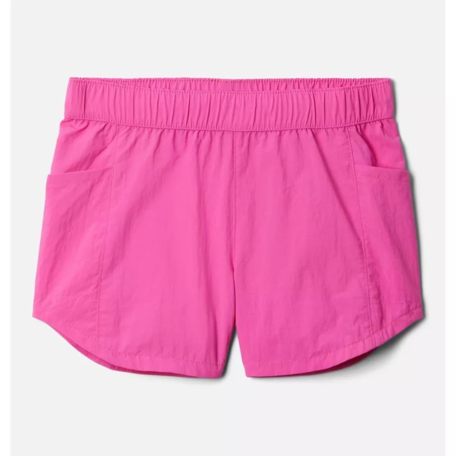 Columbia Sale Girls' Fork Stream Shorts Pink Ice
