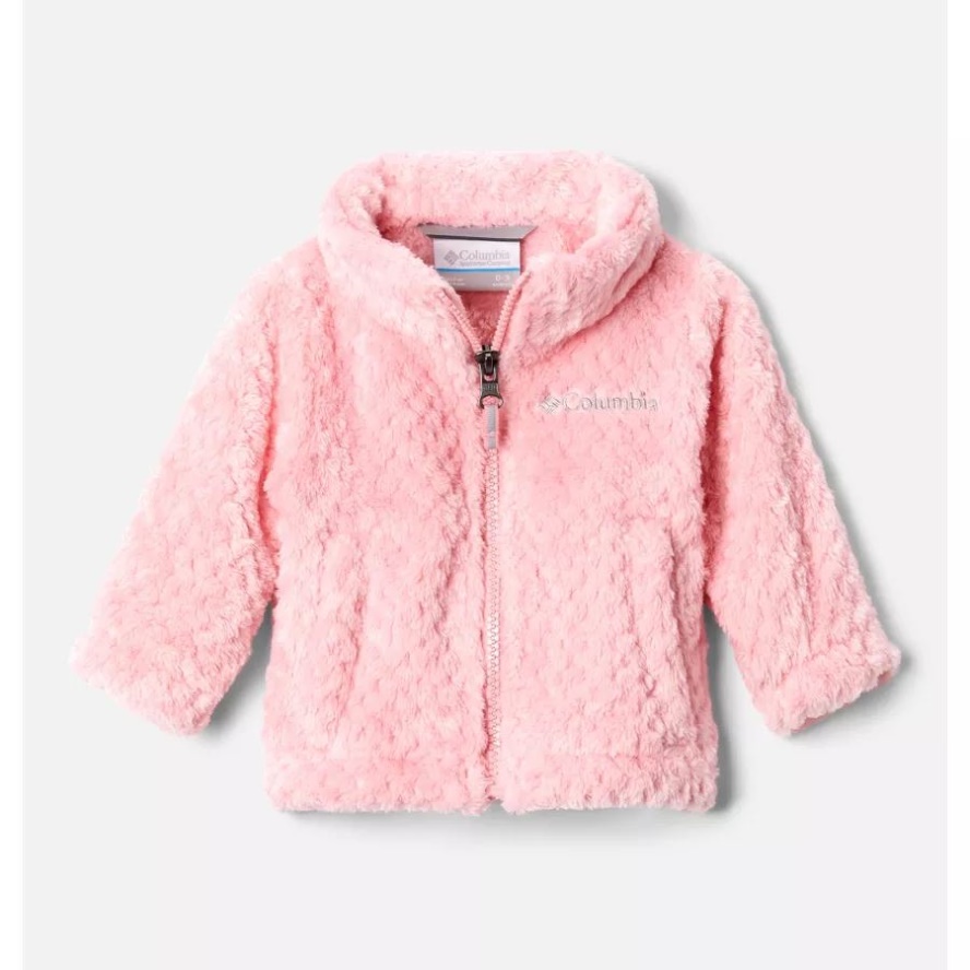 Columbia Sale Girls' Infant Fire Side Sherpa Jacket Pink Orchid
