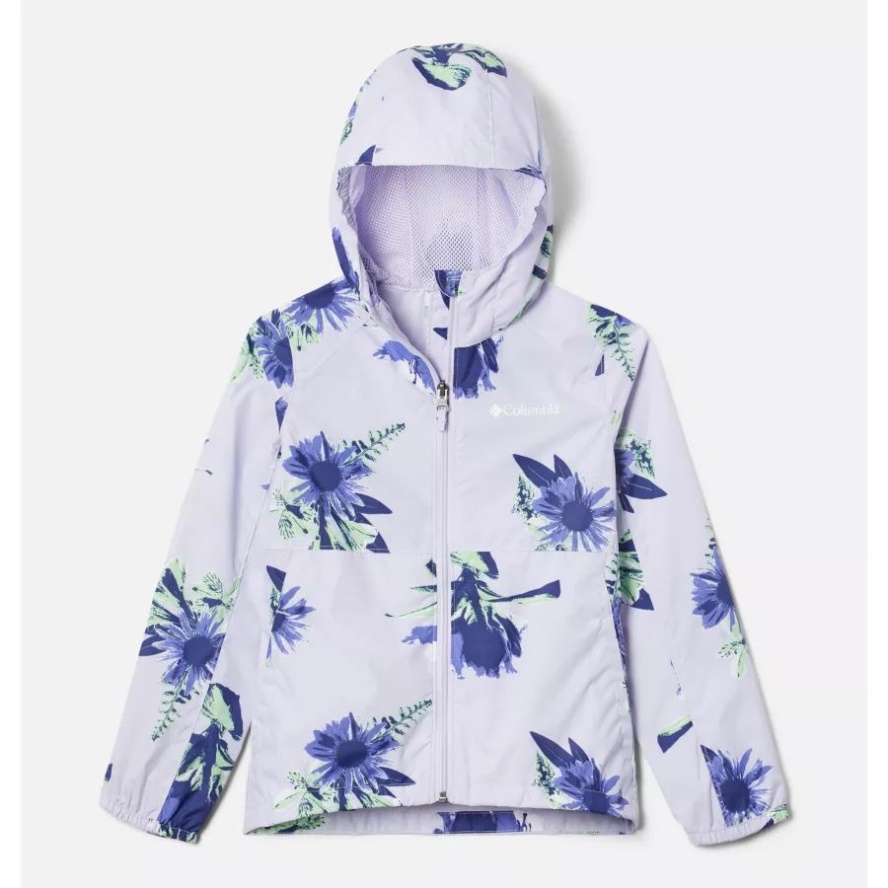 Columbia Sale Girls' Switchback Springs Jacket Purple Tint Staycation