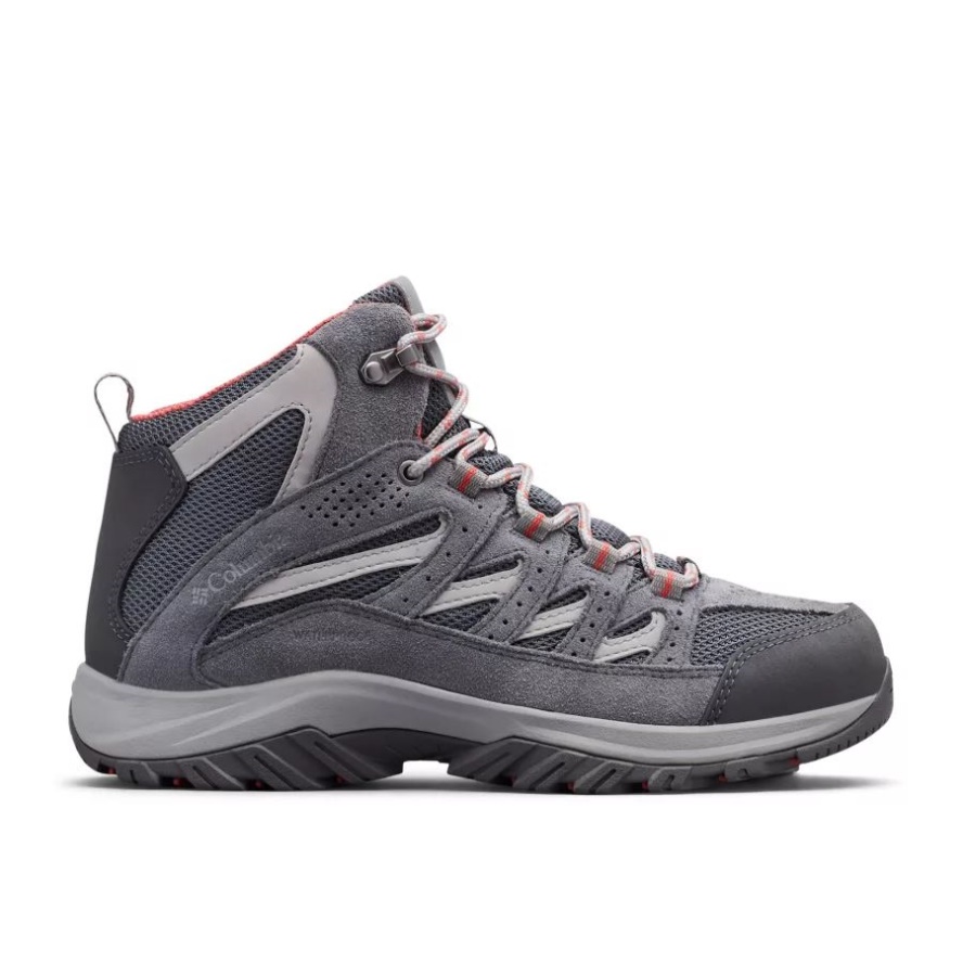 Columbia Sale Graphite/Daredevil Women's Crestwood Mid Waterproof Hiking Boot