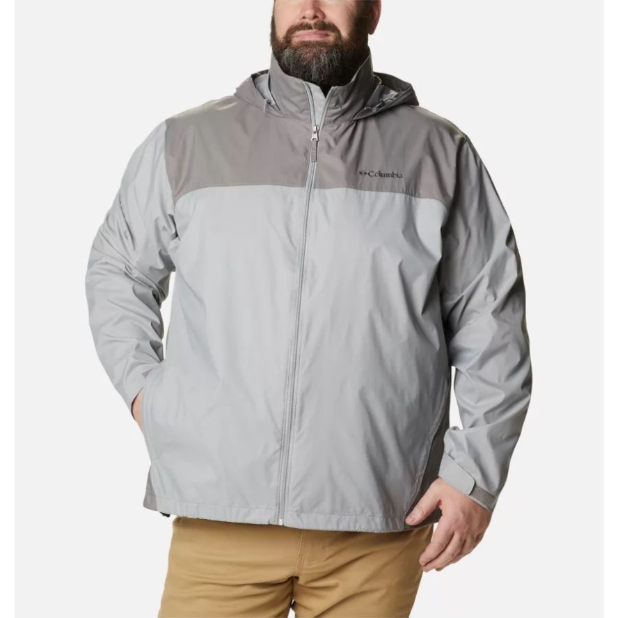 Columbia Sale Grey/Boulder Columbia Sale Men's Glennaker Lake Rain Jacket Big