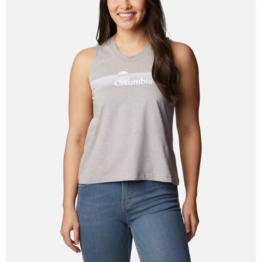 Columbia Sale Grey Hthr/Inverted Brand Grx Columbia Sale Women's North Cascades Tank