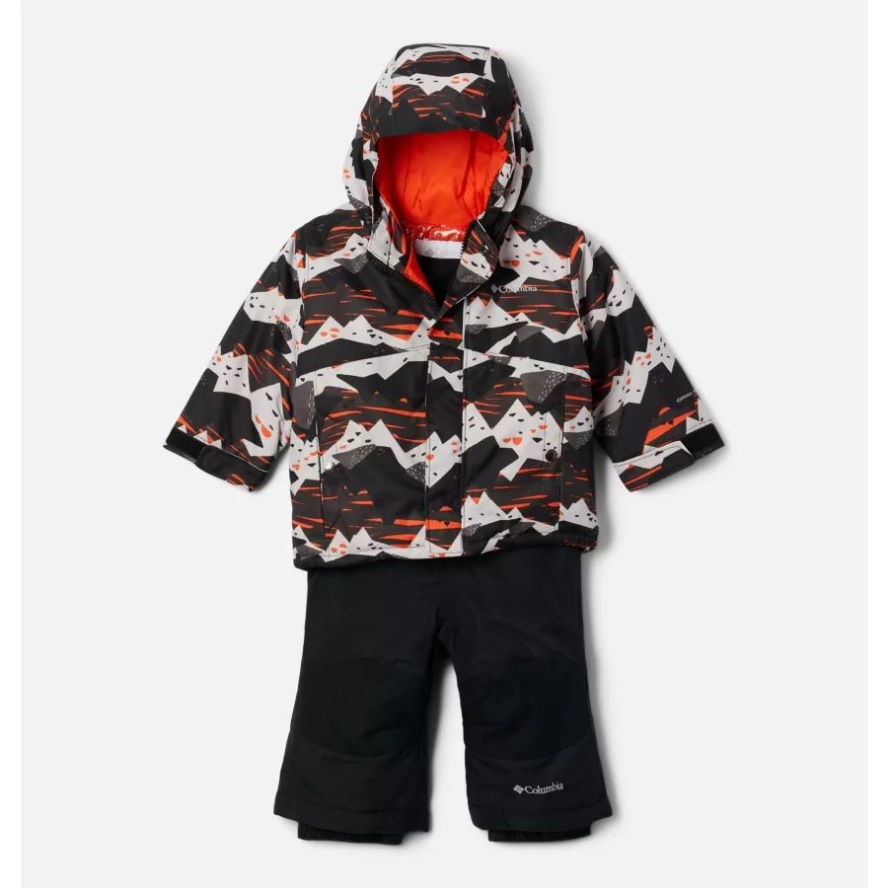 Columbia Sale Infant Buga Jacket & Bib Set Red Quartz Scrapscape