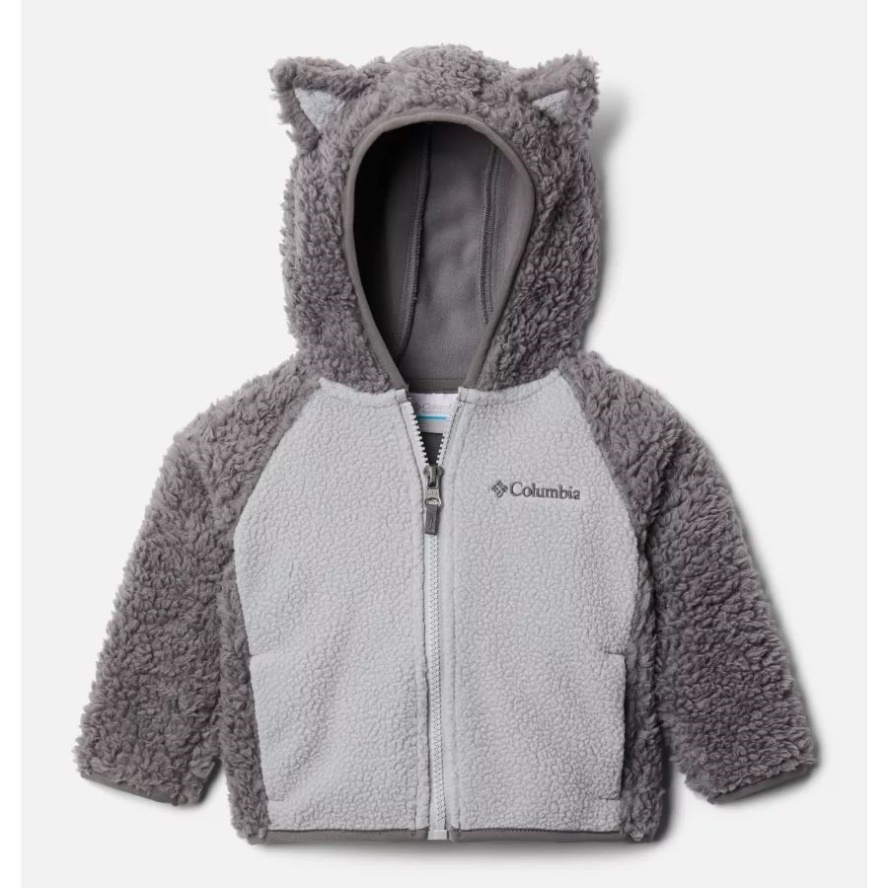 Columbia Sale Infant Foxy Baby Sherpa Jacket City Grey/Columbia Sale Grey