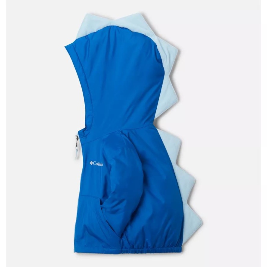 Columbia Sale Infant Kitterwibbit Hooded Fleece Lined Jacket Bright Indigo/Sky Blue
