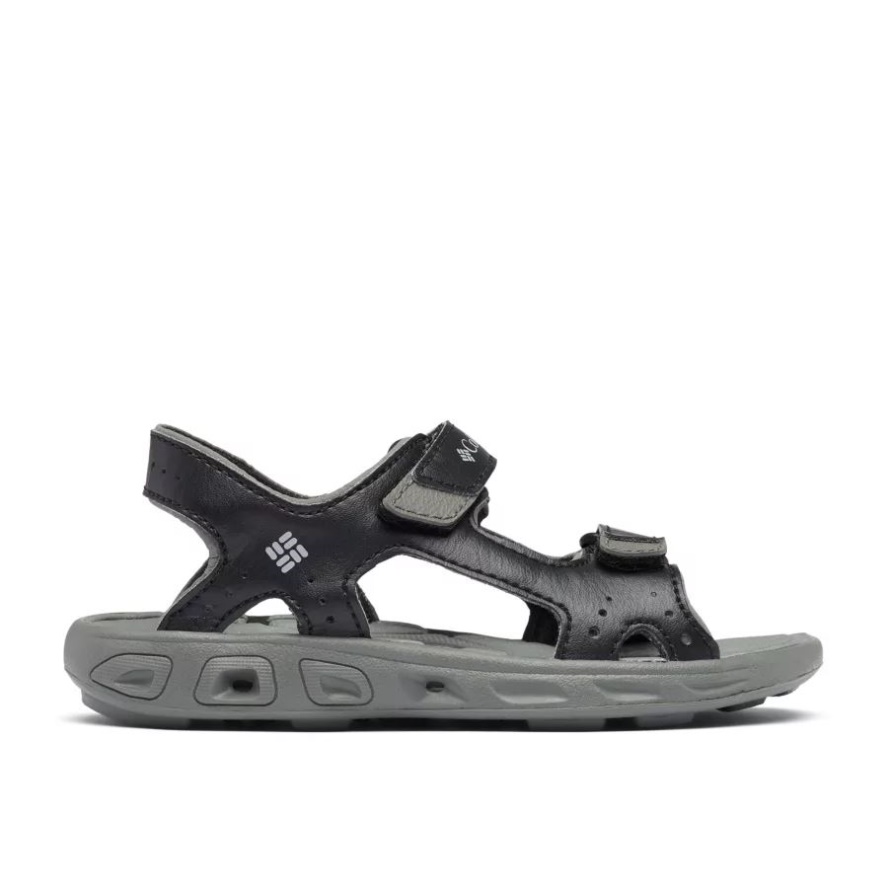 Columbia Sale Kids' Techsun Vent Sandal Black/Columbia Sale Grey