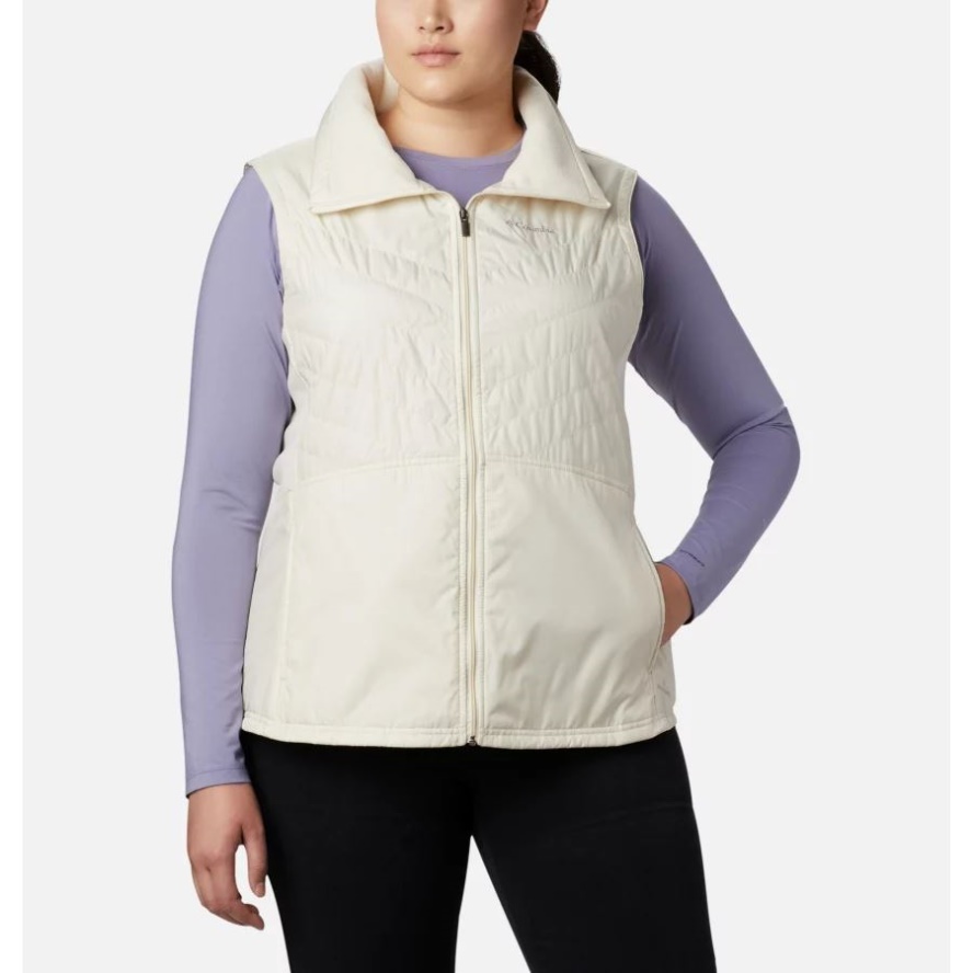 Columbia Sale Light Bisque Women's Mix It Around II Vest Plus Size