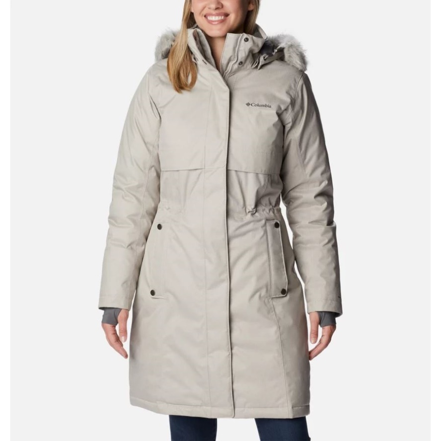 Columbia Sale Light Cloud Women's Apres Arson Winter Long Down Jacket