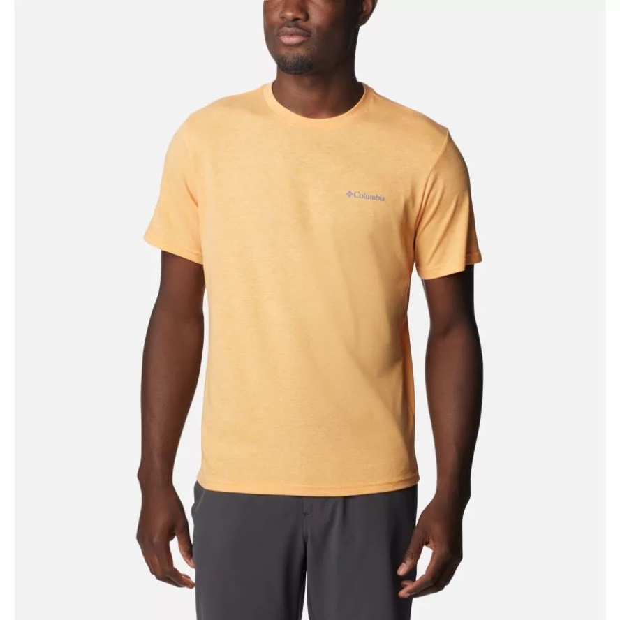 Columbia Sale Mango Heather/True Direction Graphic Men's High Dune II Graphic T-Shirt