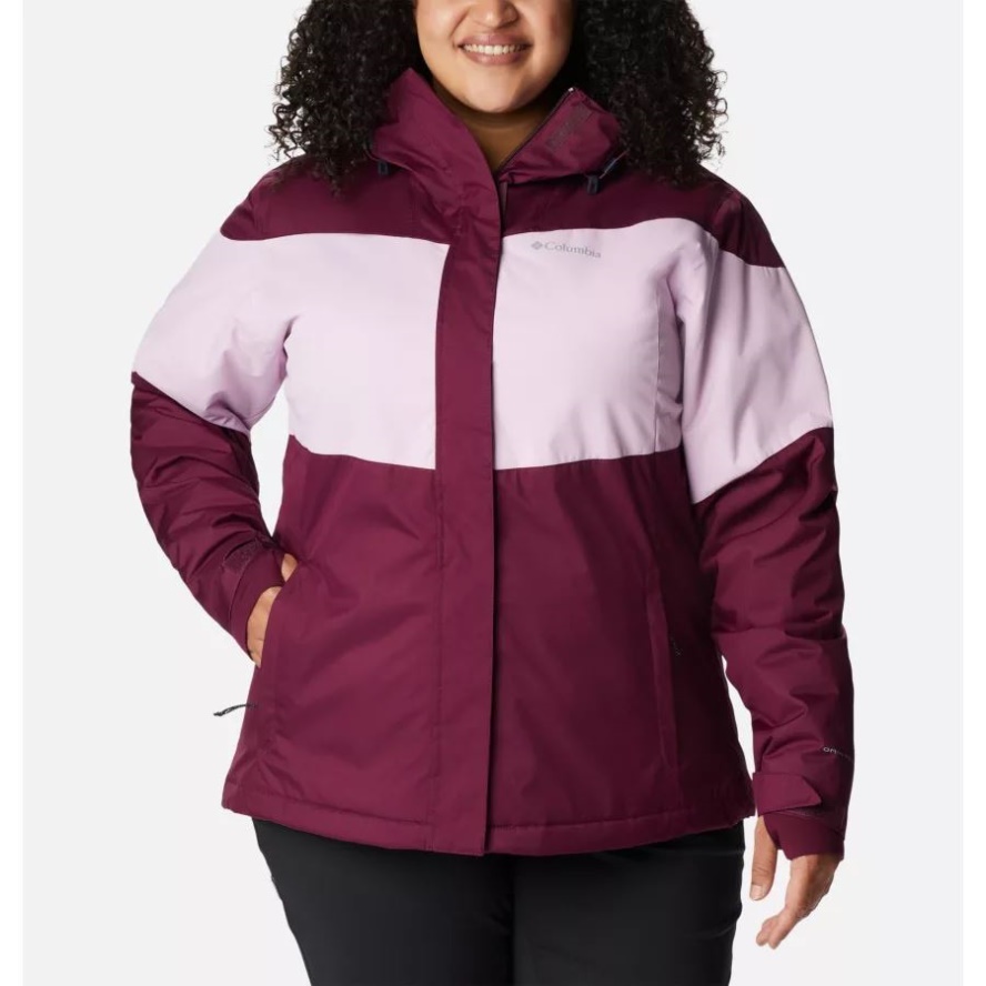 Columbia Sale Marionberry/Aura Women's Tipton Peak II Insulated Jacket Plus Size