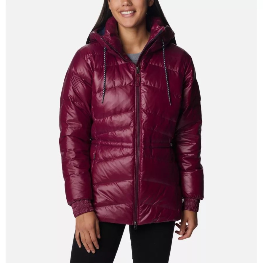 Columbia Sale Marionberry Gunmetal Women's Icy Heights II Down Jacket