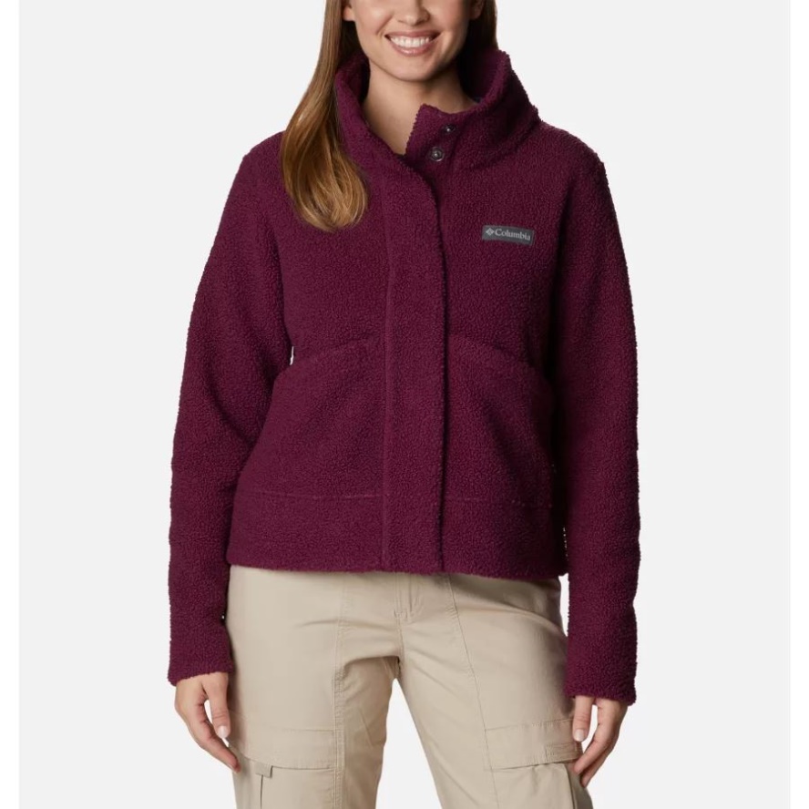 Columbia Sale Marionberry Women's Panorama Snap Fleece Jacket