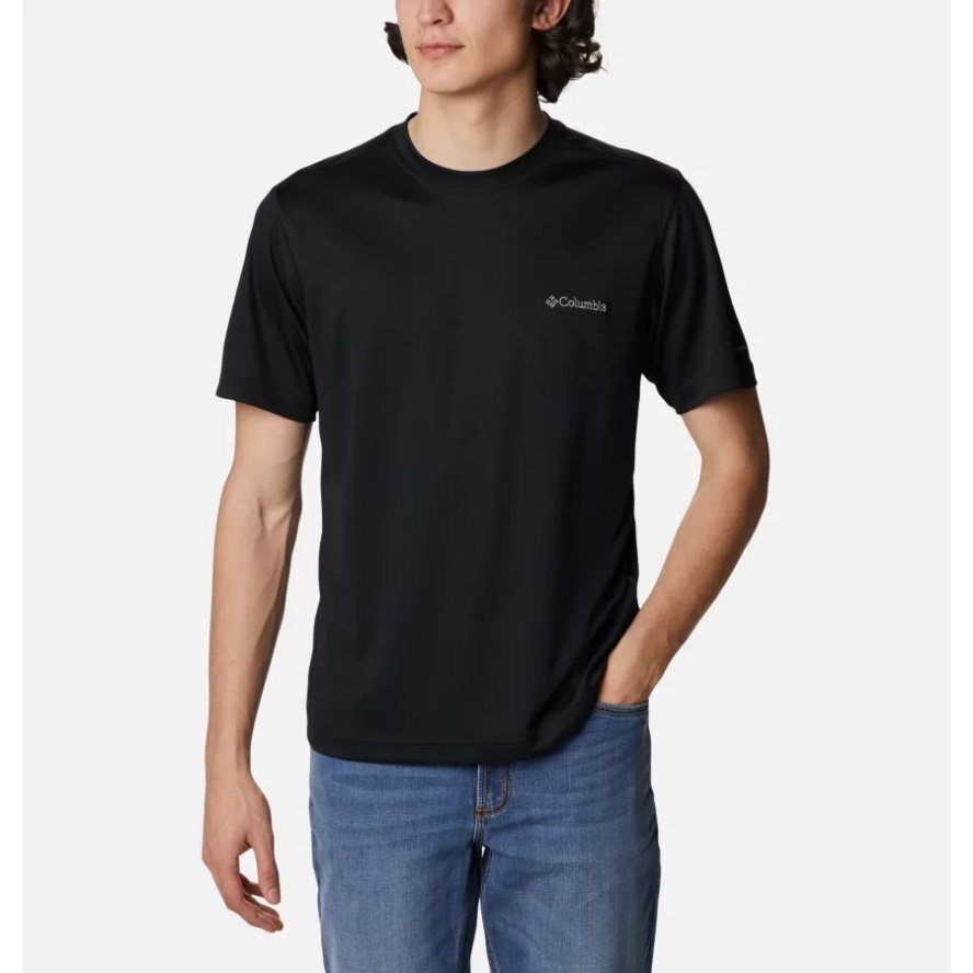 Columbia Sale Meeker Peak SS Crew Black