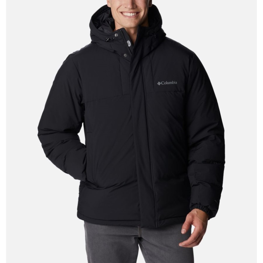 Columbia Sale Men's Aldercrest Down Hooded Jacket Black