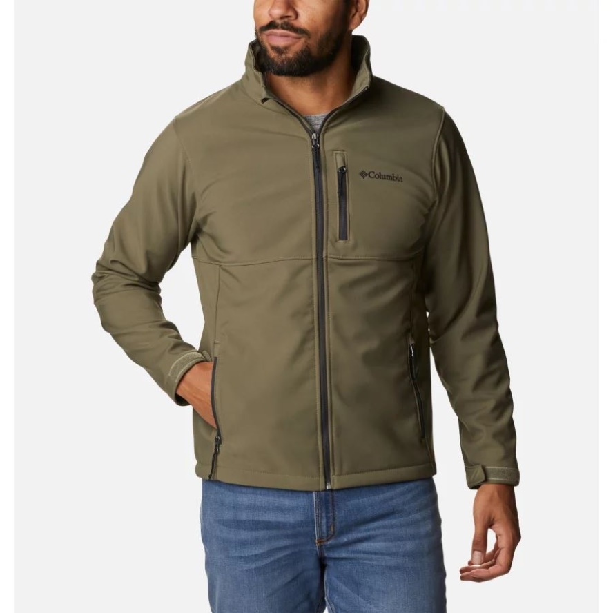 Columbia Sale Men's Ascender Softshell Jacket Stone Green