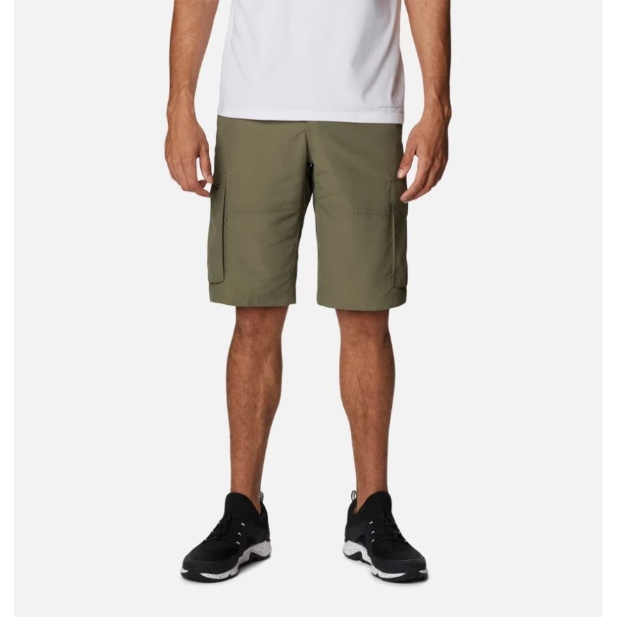 Columbia Sale Men's Buckle Point Shorts Stone Green