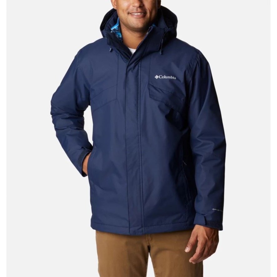 Columbia Sale Men's Bugaboo II Fleece Interchange Jacket Collegiate Navy