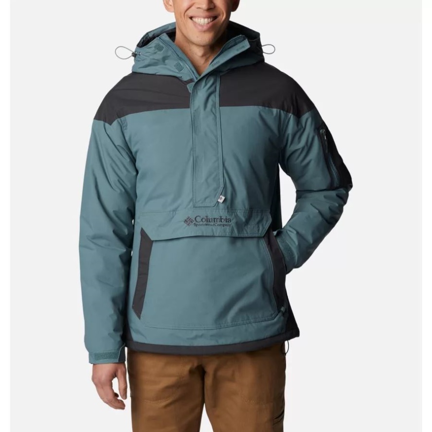 Columbia Sale Men's Challenger Pullover Anorak Metal/Shark
