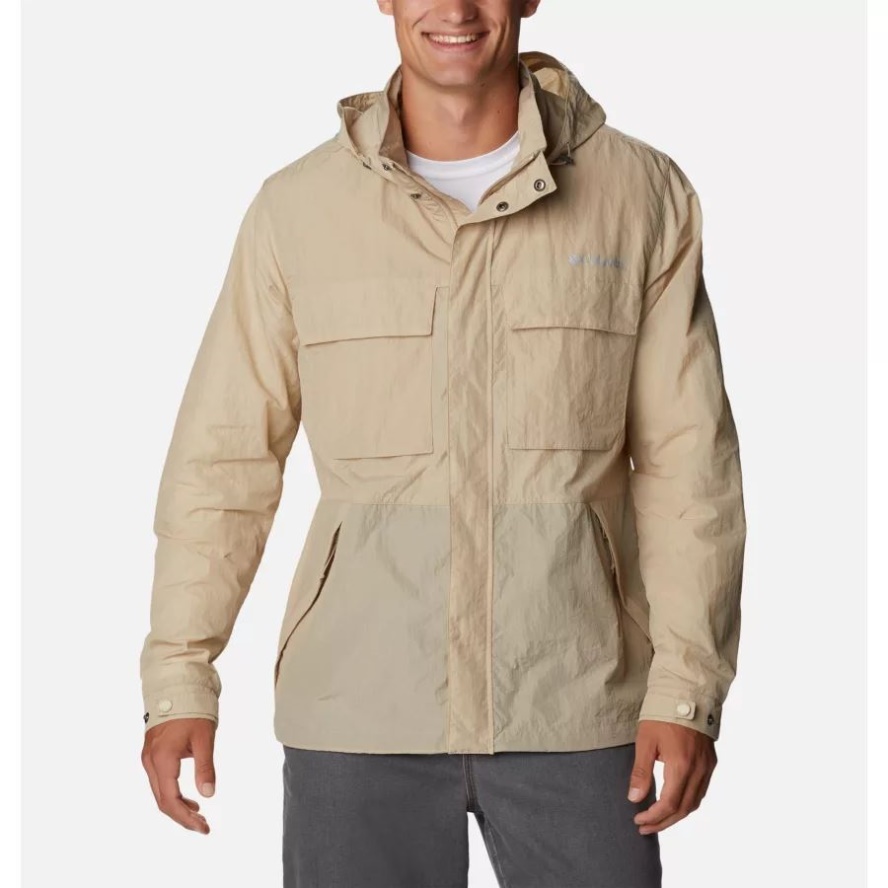Columbia Sale Men's Coho River Jacket Ancient Fossil