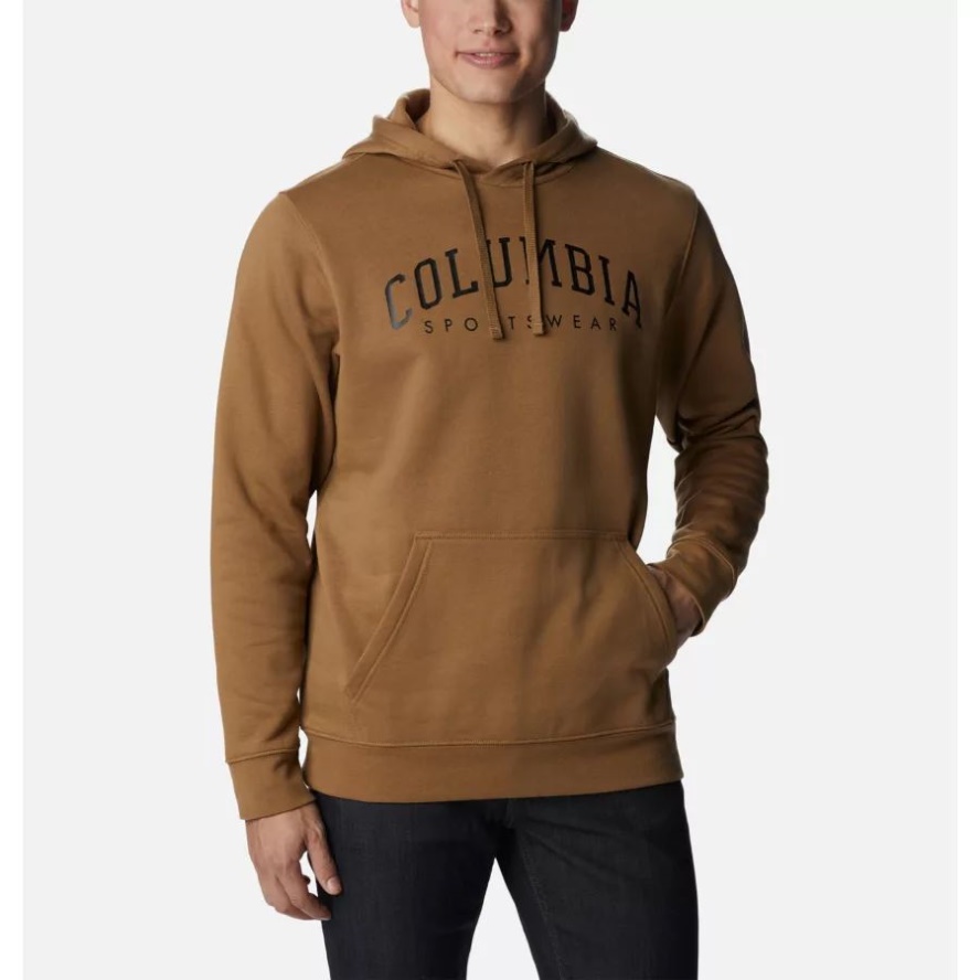 Columbia Sale Men's Columbia Sale Trek Hoodie Delta/CSC Arched Brand Logo