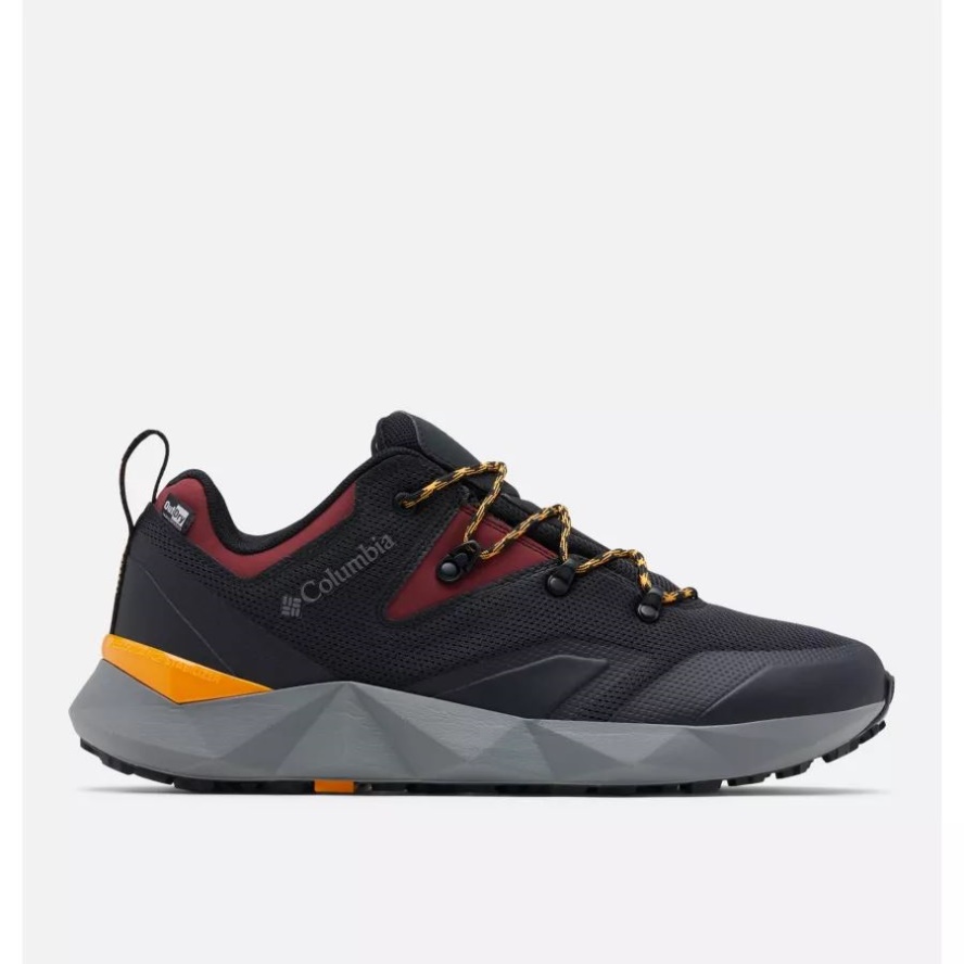 Columbia Sale Men's Facet 60 Low Outdry Waterproof Hiking Shoe Extreme Midnight/Ti Grey Steel