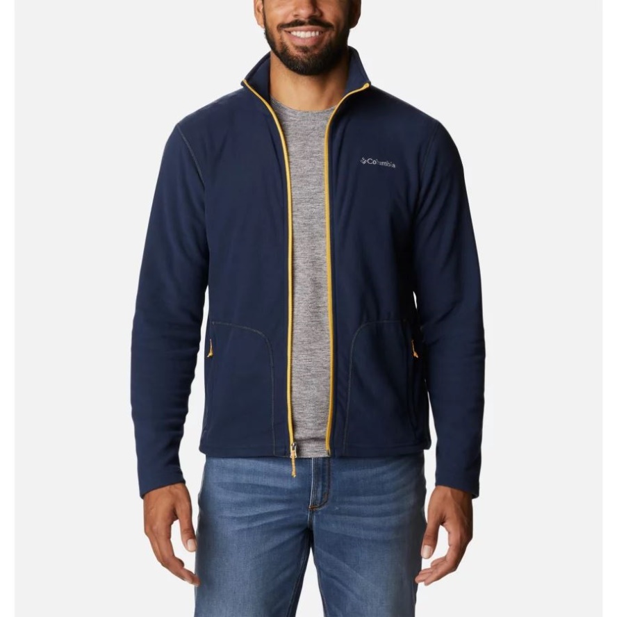 Columbia Sale Men's Fast Trek Light Full Zip Fleece Collegiate Navy