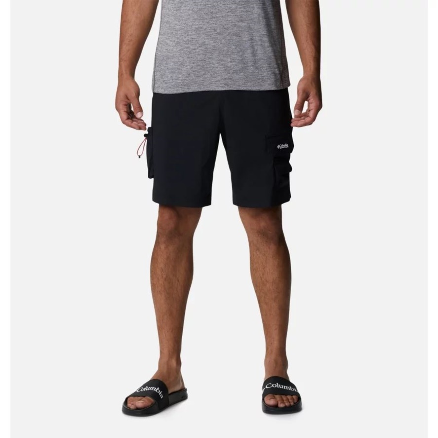 Columbia Sale Men's Field Creek Casual Cargo Shorts Black