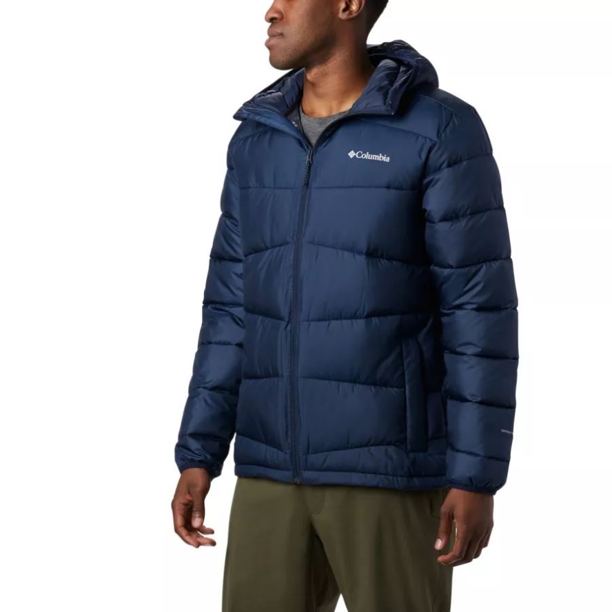 Columbia Sale Men's Fivemile Butte Hooded Jacket Collegiate Navy