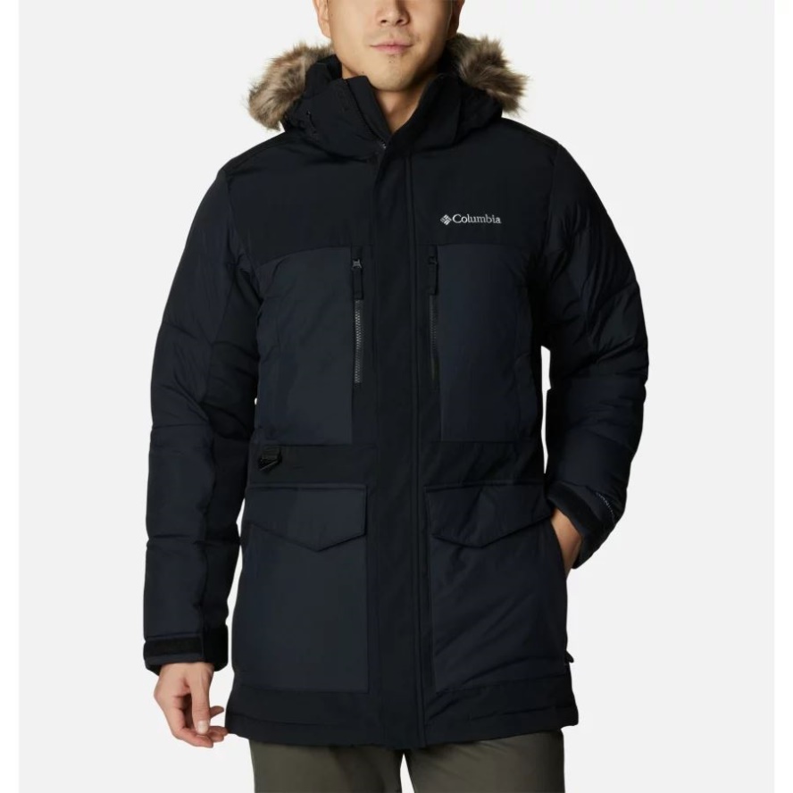 Columbia Sale Men's Marquam Peak Fusion Insulated Parka Black