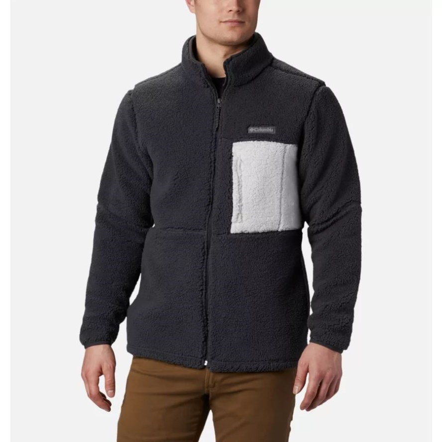 Columbia Sale Men's Mountainside Heavyweight Fleece Jacket Shark