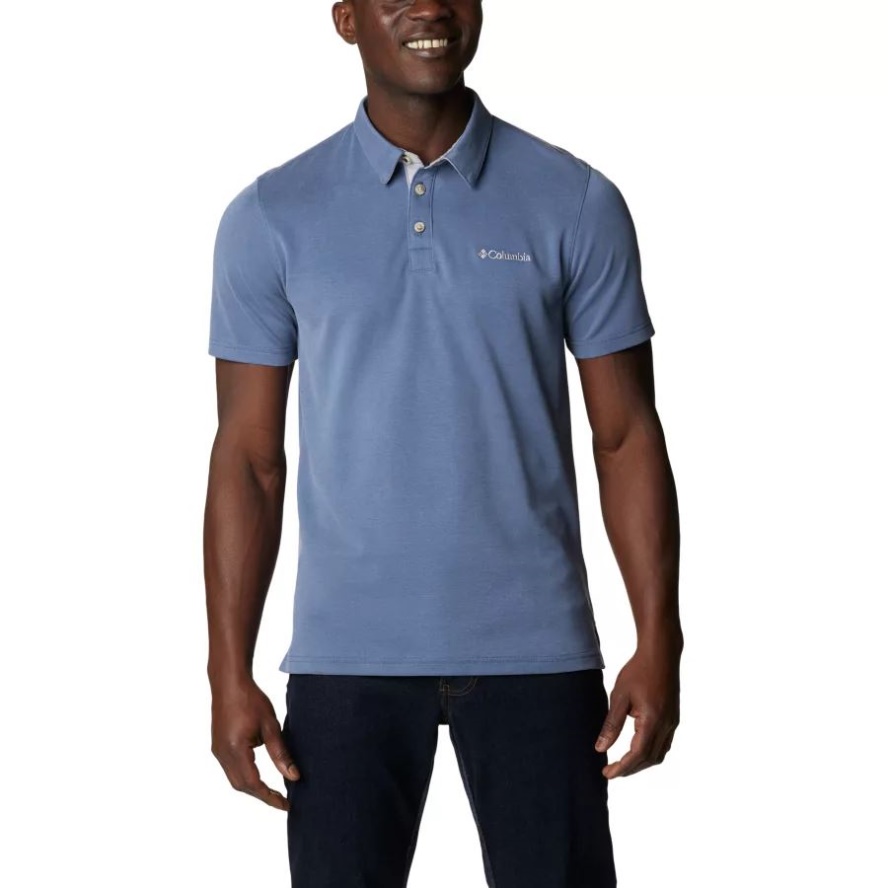 Columbia Sale Men's Nelson Point Polo Dark Mountain