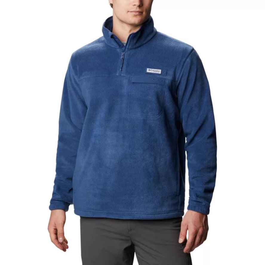 Columbia Sale Men's PFG Grander Marlin MTR Fleece Pullover Carbon