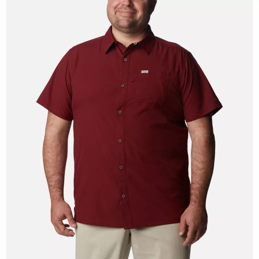 Columbia Sale Men's PFG Slack Tide Camp Shirt Big Red Jasper