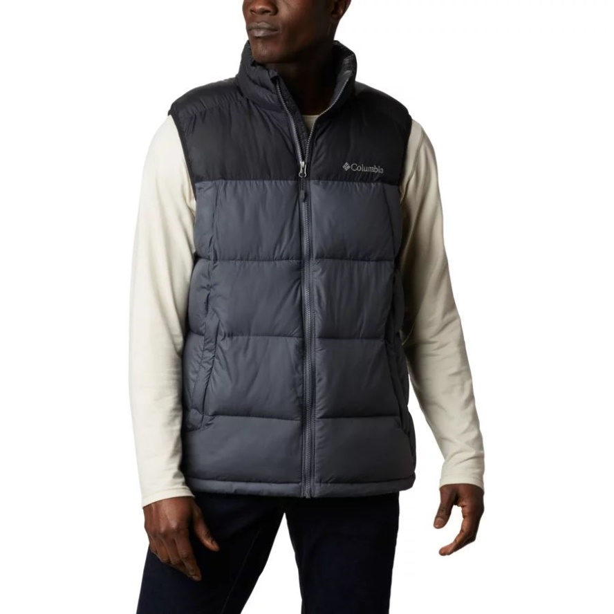 Columbia Sale Men's Pike Lake Vest Black/Graphite