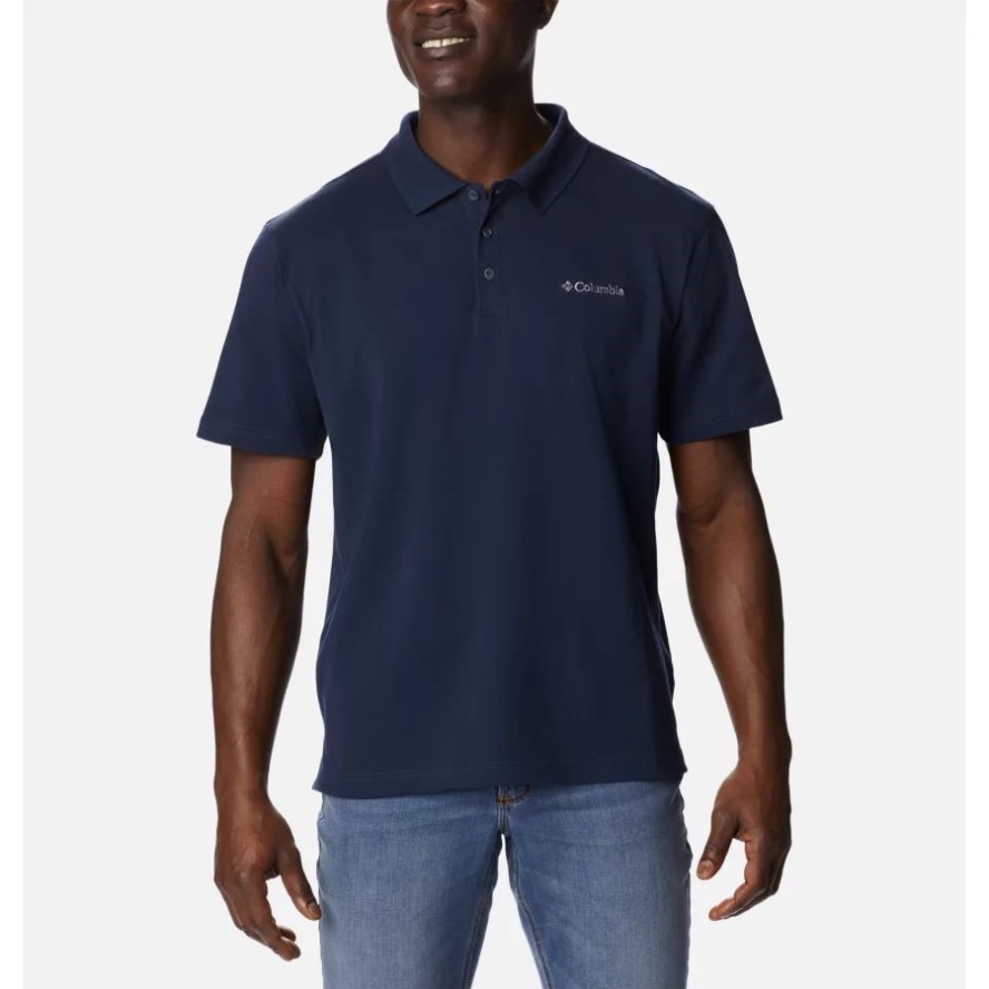 Columbia Sale Men's Pines Terrace Polo Collegiate Navy
