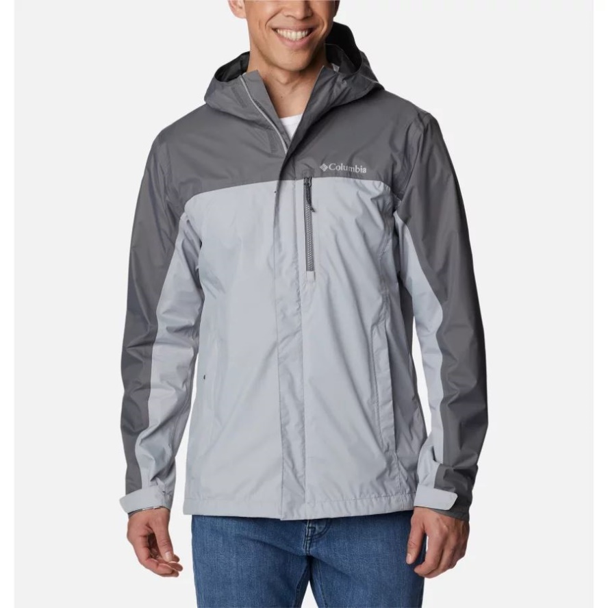 Columbia Sale Men's Pouring Adventure II Jacket Columbia Sale Grey/City Grey