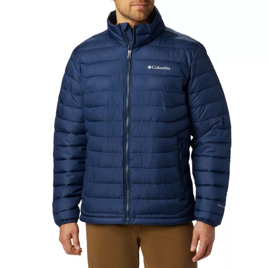 Columbia Sale Men's Powder Lite Insulated Jacket Collegiate Navy