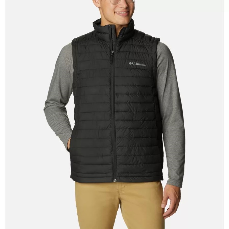 Columbia Sale Men's Silver Falls Vest Tall Black