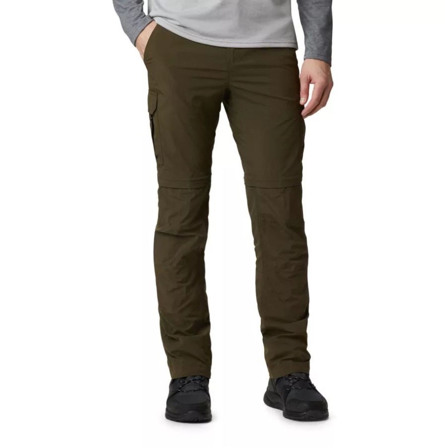 Columbia Sale Men's Silver Ridge II Convertible Trousers Olive Green