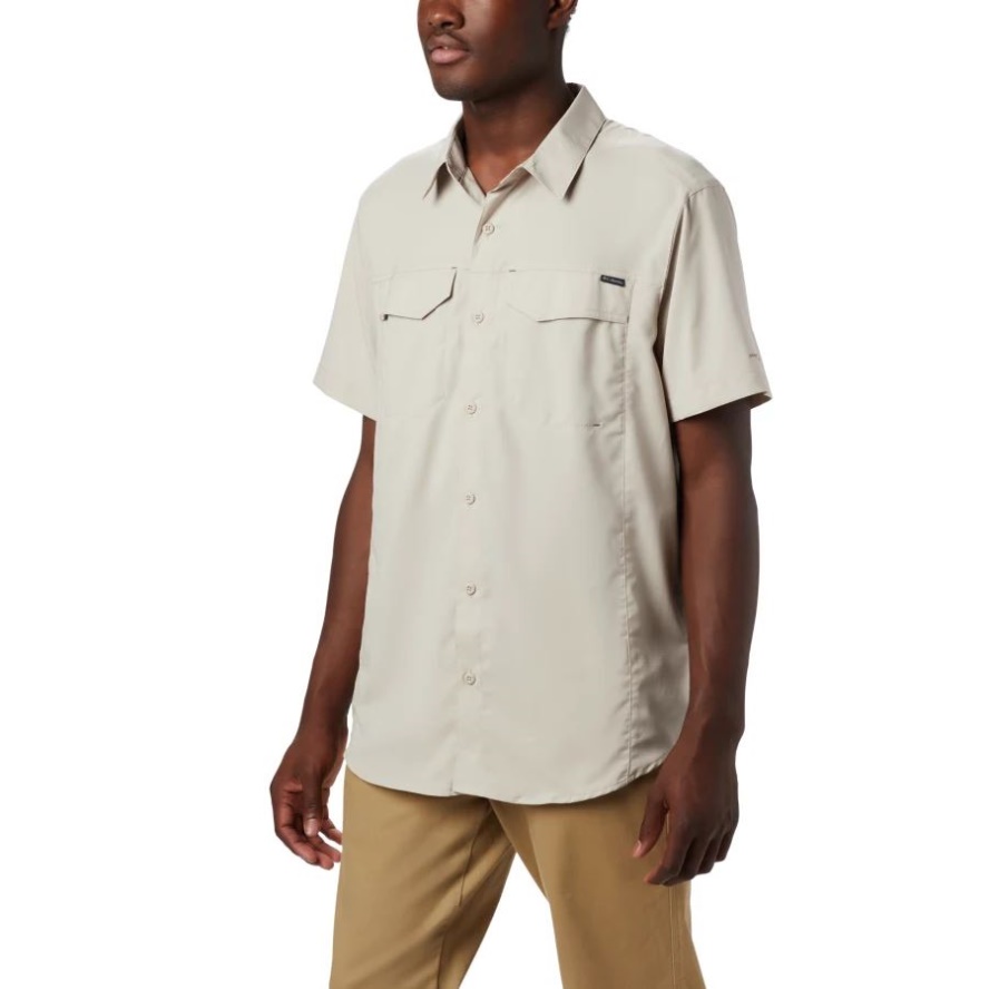 Columbia Sale Men's Silver Ridge LiteShort Sleeve Shirt Fossil