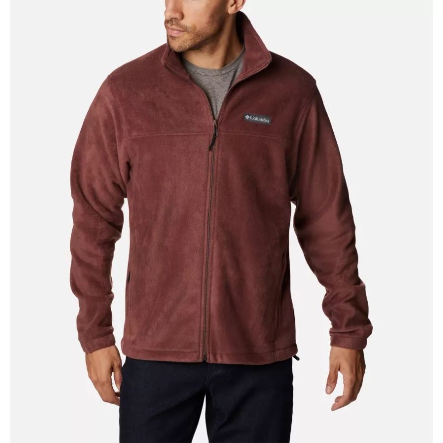 Columbia Sale Men's Steens Mountain 2.0 Full Zip Fleece Jacket Tall Light Raisin