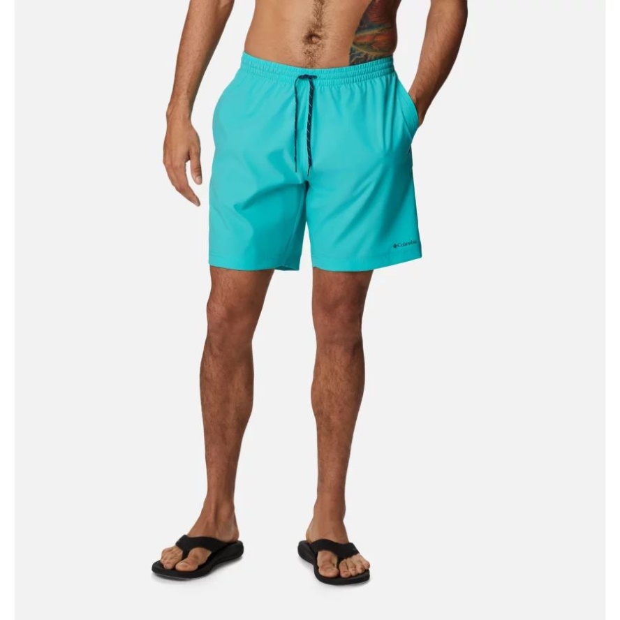 Columbia Sale Men's Summertide Stretch Shorts Bright Aqua
