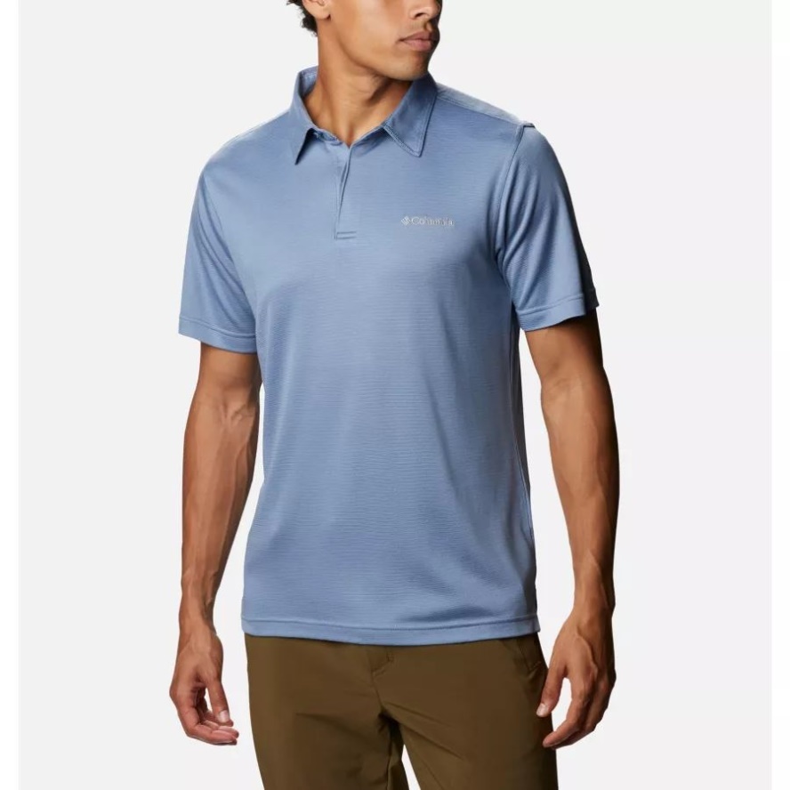 Columbia Sale Men's Sun Ridge II Polo Bluestone