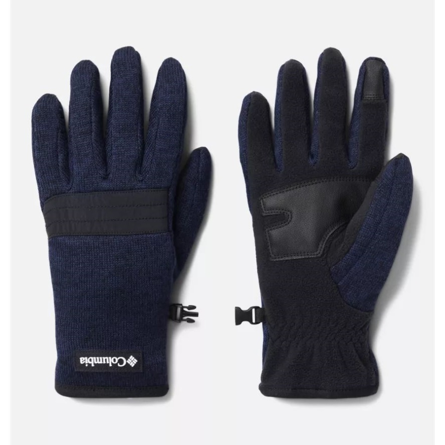 Columbia Sale Men's Sweater Weather Fleece Gloves Collegiate Navy Heather